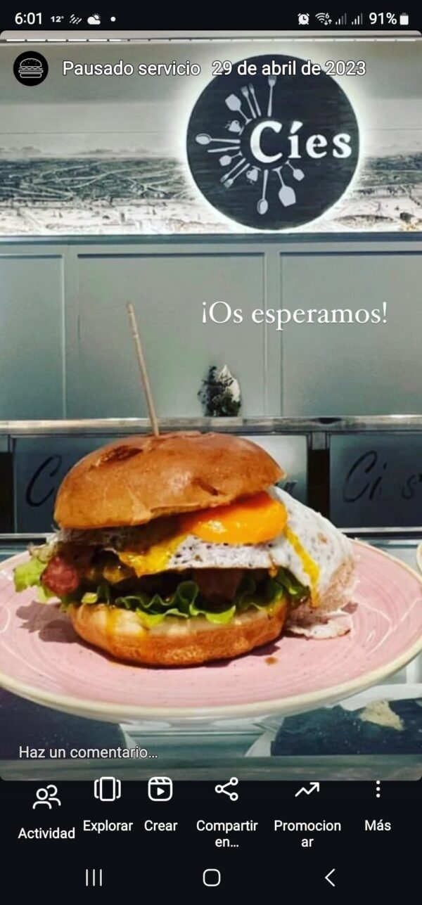 Hamburguesa Lugo