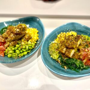 Ensalada de Pollo y Salsa de Yogur