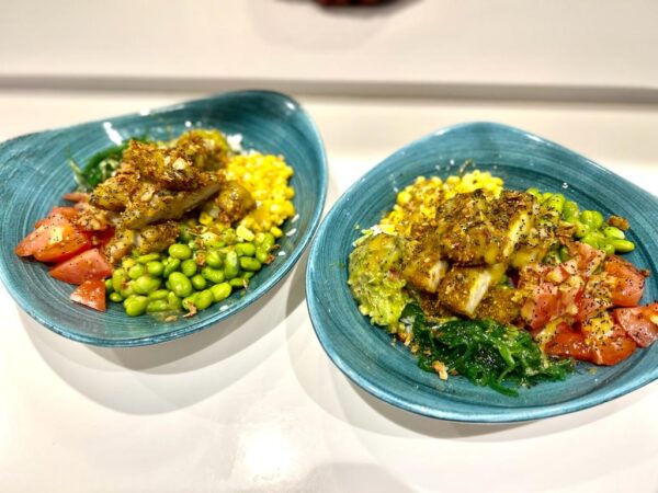Ensalada de Pollo y Salsa de Yogur